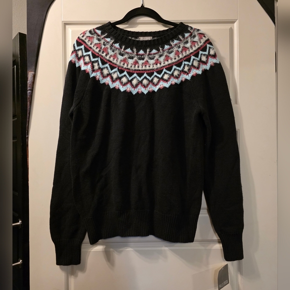 Falls Creek Sweaters - Falls Creek Fairisle Sweater Size Large